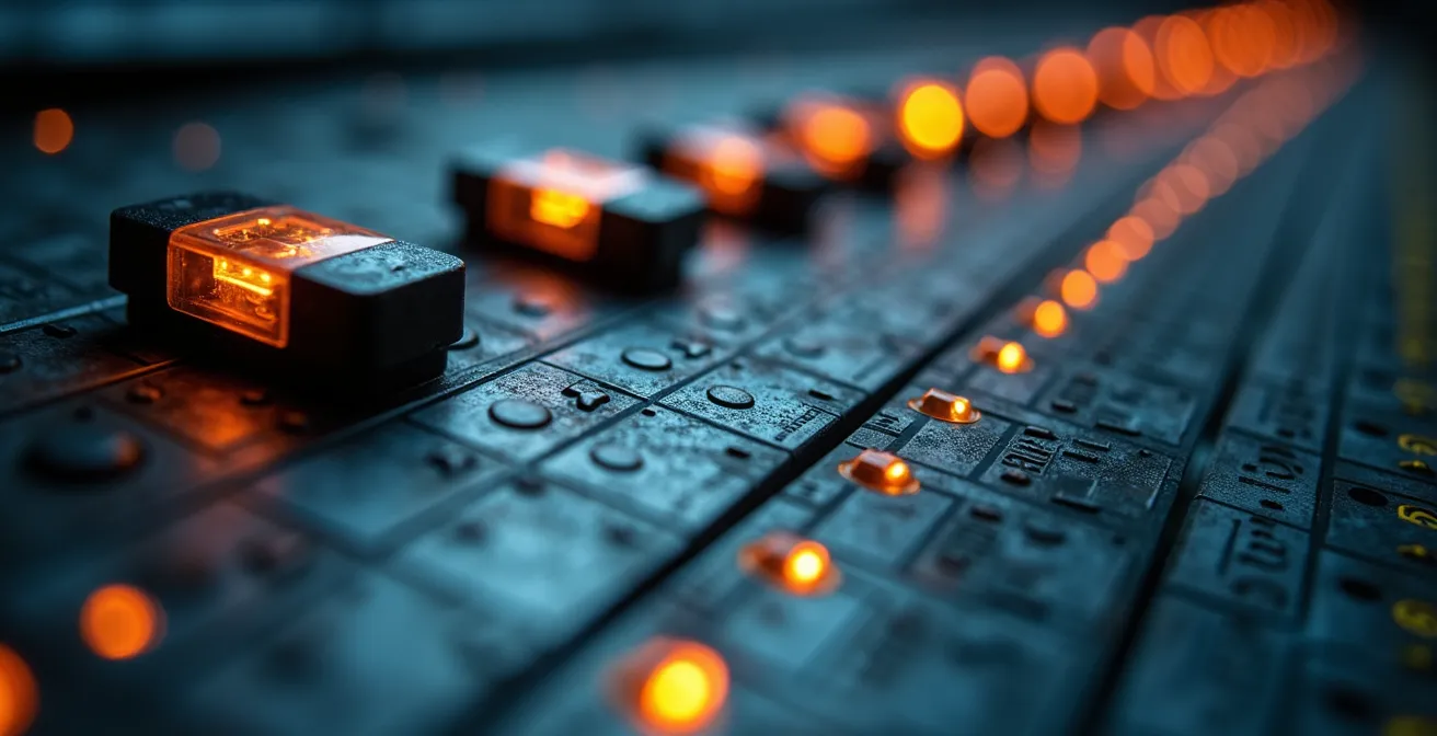 24-Stunden-Zeitachse zeigt optimale Lastverteilung bei variablen Strompreisen