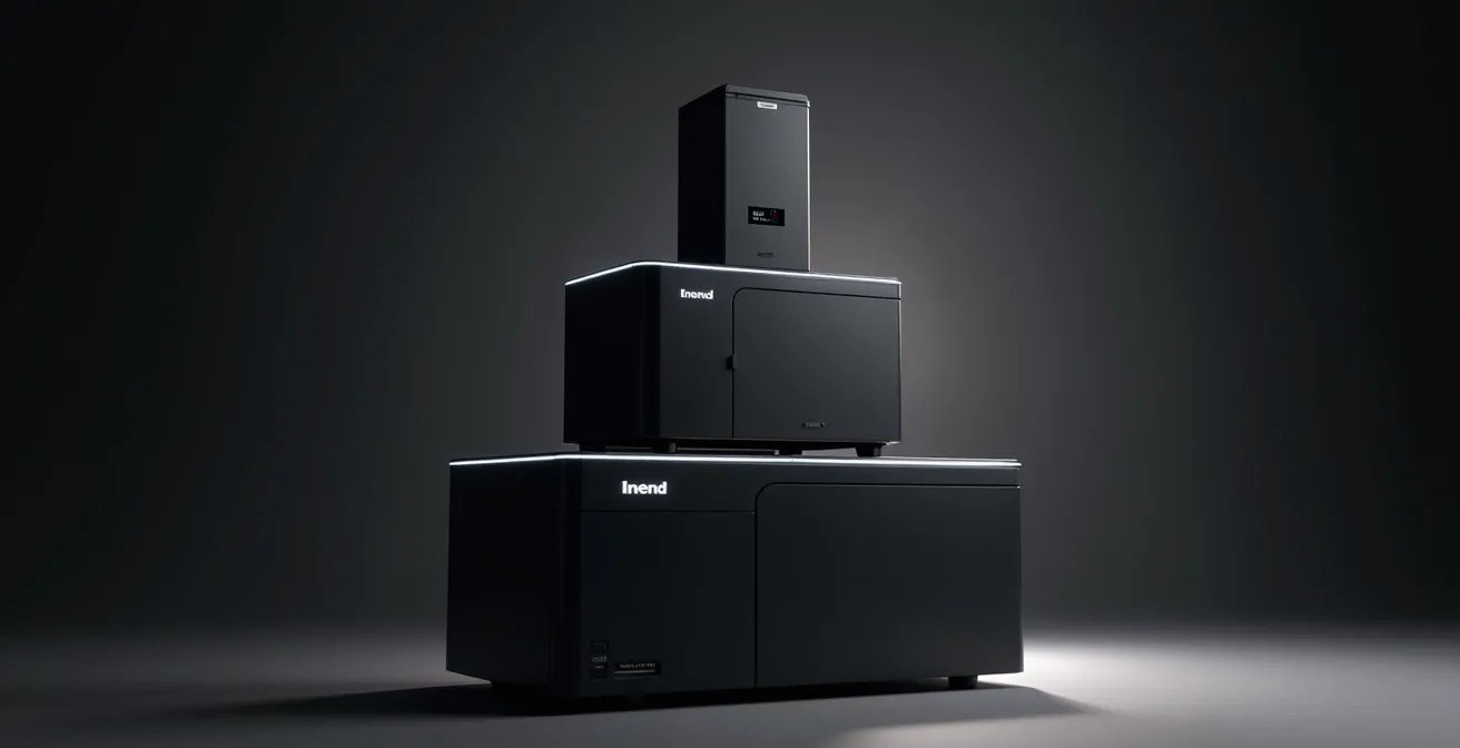 Dreistufige Pyramide der Notstromversorgung mit verschiedenen Technologielösungen