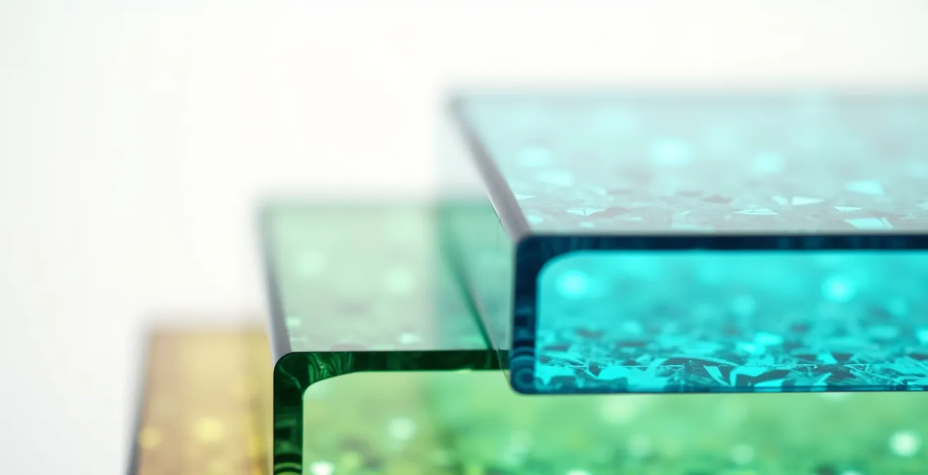 Abstrakte Visualisierung der Strompreiskomponenten ohne lesbare Zahlen